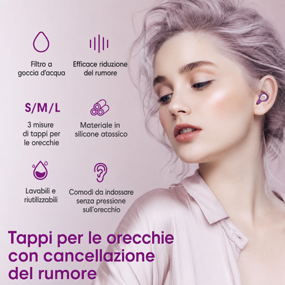 Silent™ - Tappi cancella rumore